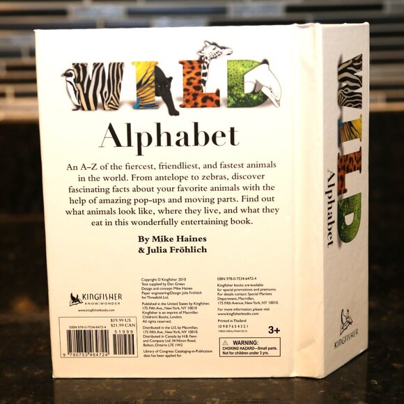 Alphabet an A to Zoo Pop-Up Book - Picture 2 of 5